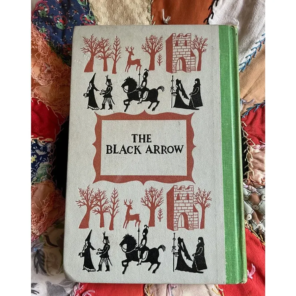 1954 THE BLACK ARROW A Tale of Two Roses By Robert Lewis Stevenson